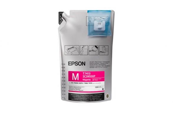 фото Сублимационные чернила Epson Magenta для Epson SureColor SC-F6300 1100 мл